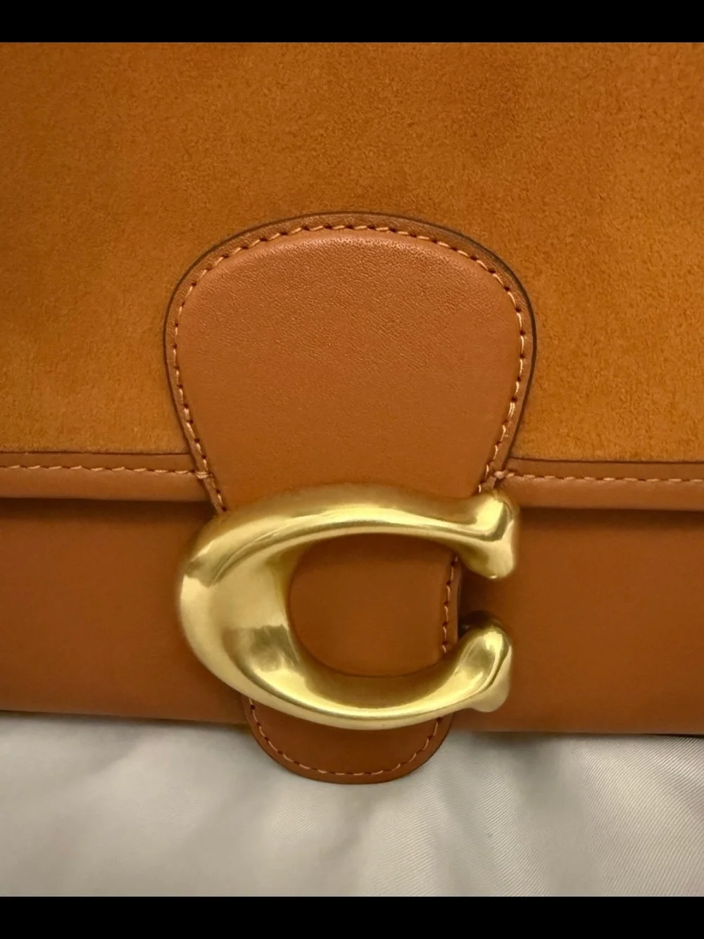 Coach Tabby Shoulder Bag in Saddle Brown